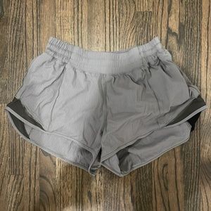 Lululemon Grey Hotty Hot Shorts Size 6